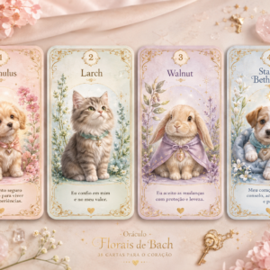 Oráculo Florais de Bach Pet